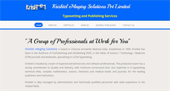 Desktop Screenshot of krishtelemaging.com
